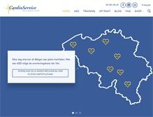 Tablet Screenshot of cardioservice.eu